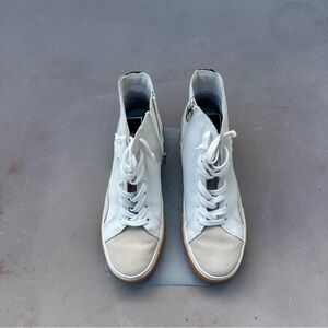 Dolce Vita Cream High-Top Sneakers